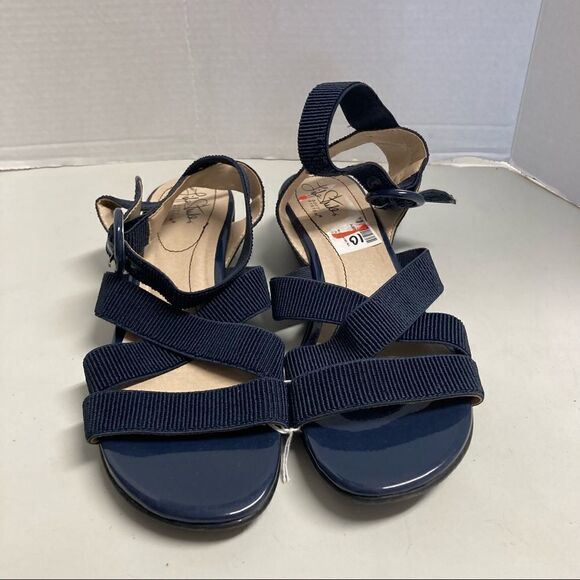 LIFE STRIDE Soft System Women’s Sandals Size 10 Blue Excellent Used Condition - Picture 8 of 9